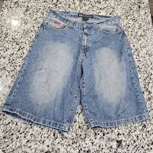 Drunknmunky Denim Blue Men Shorts
